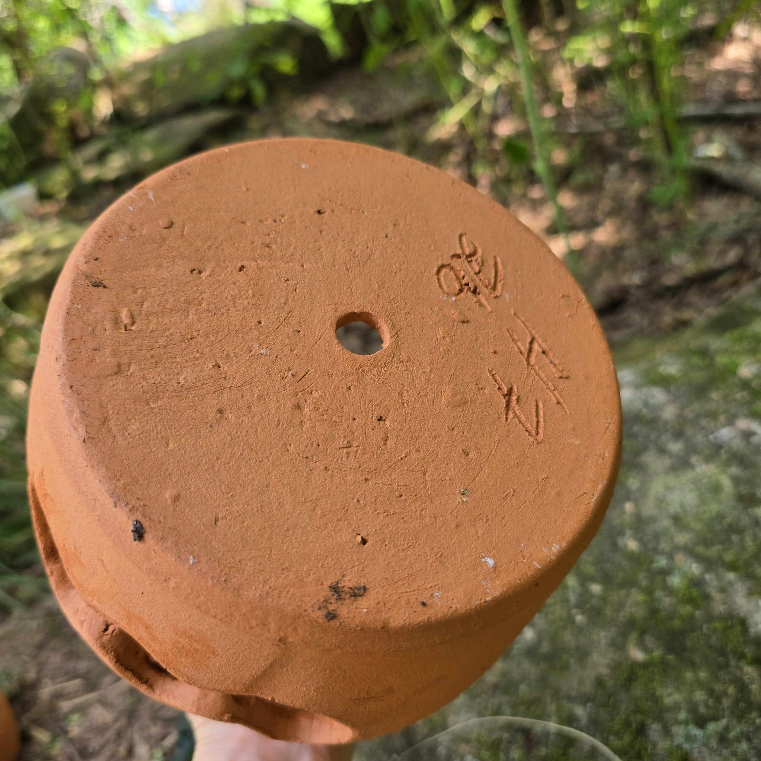 Handmade Terra Cotta Jack-o'-lantern Red Clay Pumpkin | 10" Tall - Image 6
