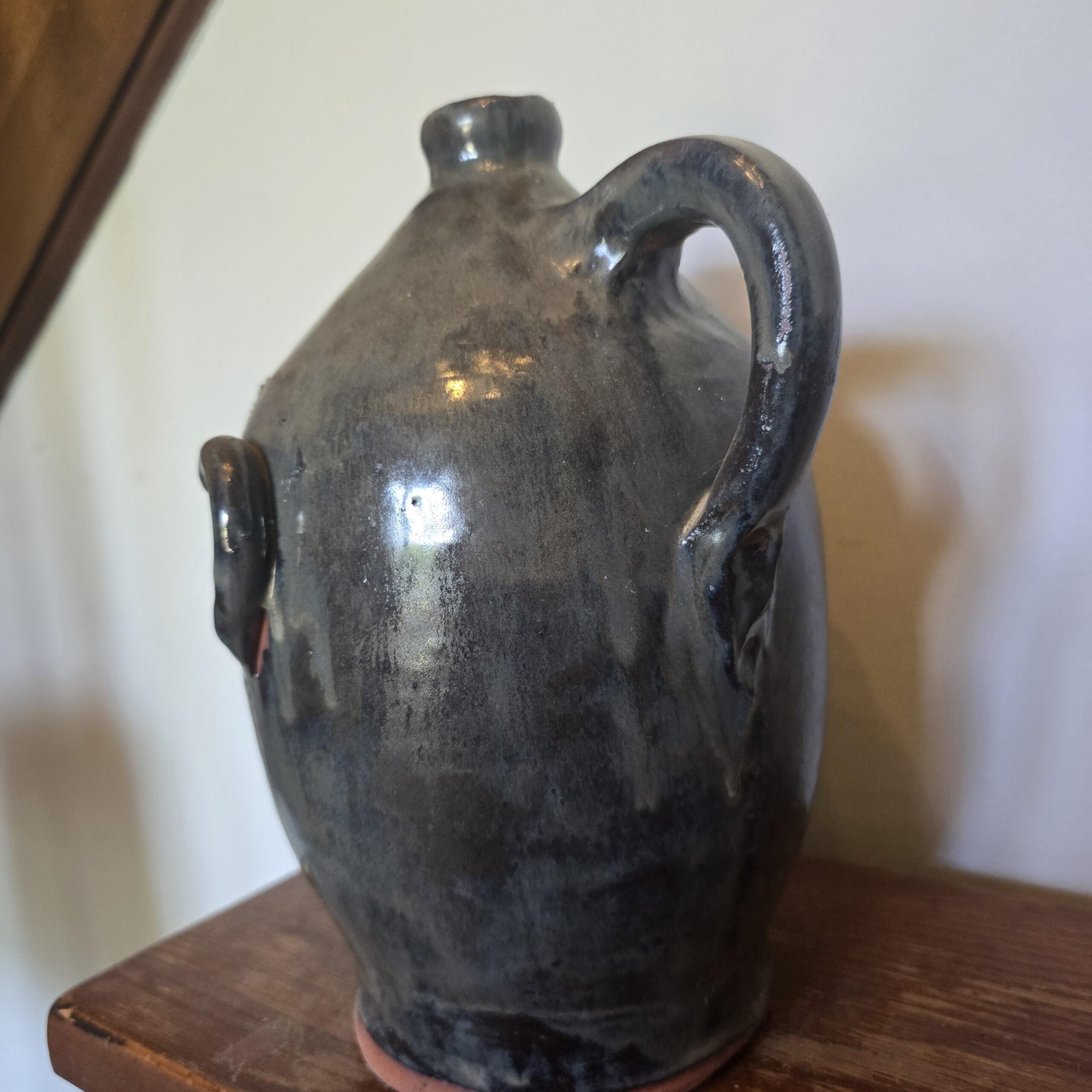 Folk Pottery Face Jug by Billy Joe Craven | 10.5" x 7" - Image 5
